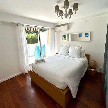 Appartement Luxe - 3 Pieces Avec Vue Mer, Piscine Et Tennis นีซ ภายนอก รูปภาพ