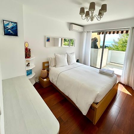 Appartement Luxe - 3 Pieces Avec Vue Mer, Piscine Et Tennis นีซ ภายนอก รูปภาพ