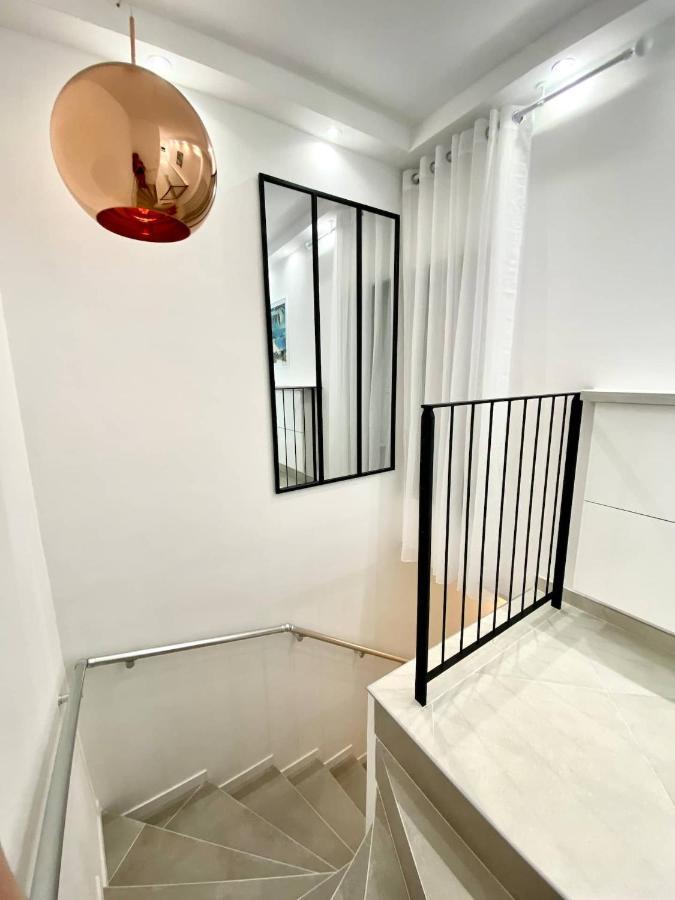 Appartement Luxe - 3 Pieces Avec Vue Mer, Piscine Et Tennis นีซ ภายนอก รูปภาพ
